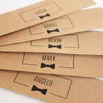 Stylish Sock Wrap Labels For Better Retail Presentation