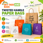 How Twisted Handle Paper Bags Combine Practicality and Professional Packaging