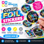 How Custom Foil Stickers Add Value to Modern Product Packaging