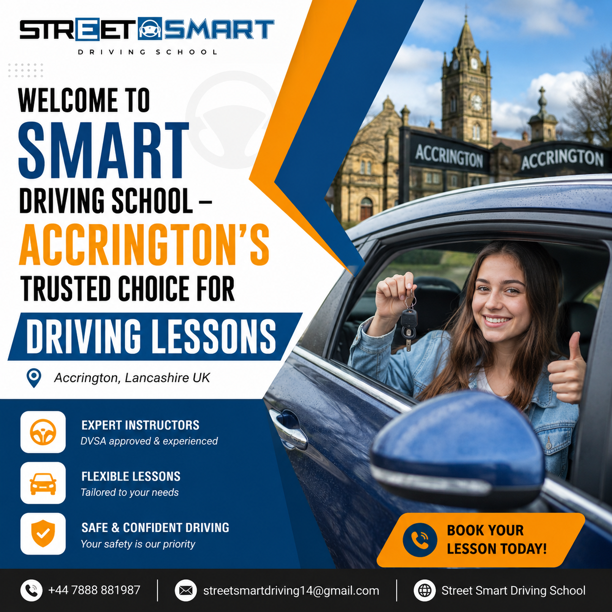cheap driving lessons accrington​