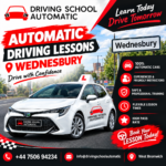 Automatic Car Driving Lessons Wednesbury: A Complete Guide for New Learners
